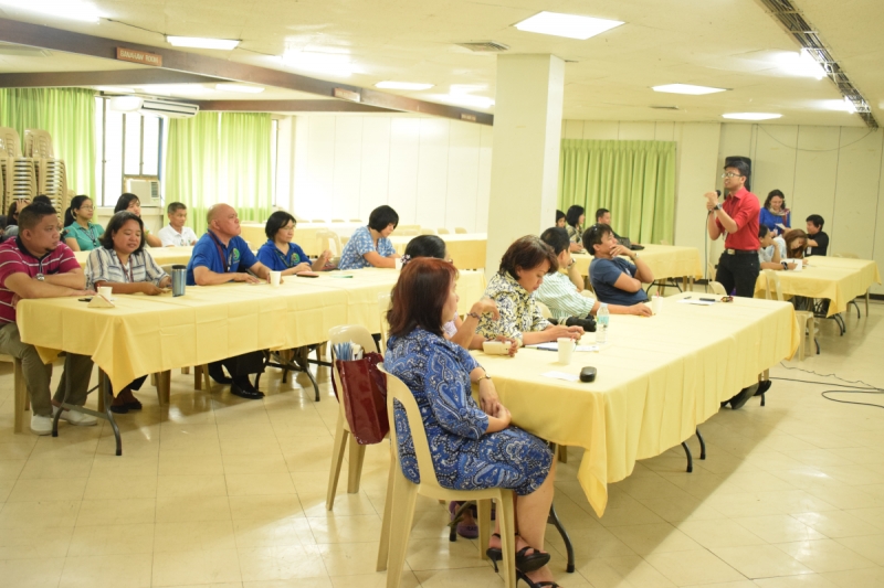 Jickerson P. Lado, SOAD head, talks about the responsibilities of advisers to the student org members.