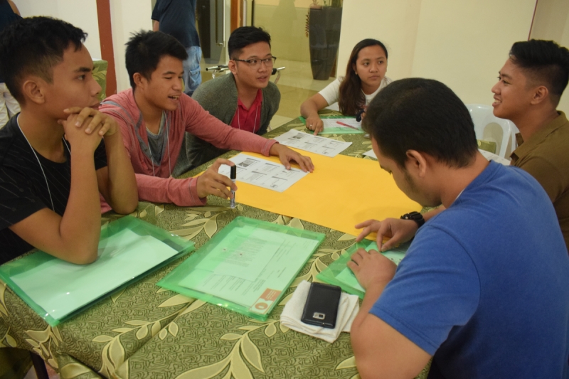 Student leaders discuss hazing prevention during the Student Organization Leaders' Summit.